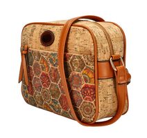Crossbody dámská kabelka v korkovém designu A2132 typ 10