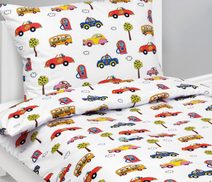 Jednobarevné bavlněné povlečení bílé 140×200, 70×90 cm