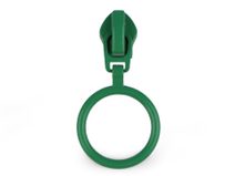 Jezdec ke spirálovým zipům No 5 s barevným kroužkem 10 kusů