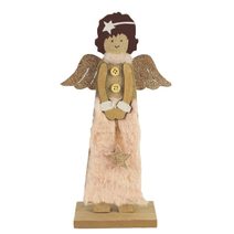 Dekorace anděl D3514-05 - 11,5 x 4,5 x 23 cm
