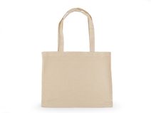 Textilní taška lněná k domalování 34x39 cm