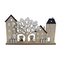 Dekorace vesnička D6915 - 30 × 4 × 18.5