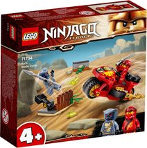 LEGO NINJAGO Kaiova motorka s čepelemi 71734 STAVEBNICE