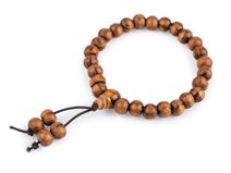 Dřevěný náramek Japa Mala