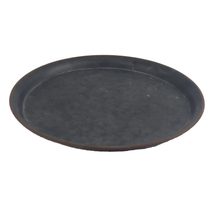 Podnos plechový K3884/3 - dia 35 × 2.5 cm