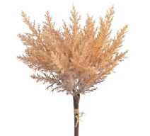 Umělá čechrava 38 cm - béžová