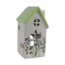 Domeček na svíčku X6668 - 7.5 × 7.5 × 14 cm