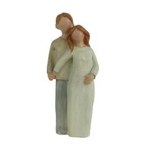 Dekorace pár X6726 - 4 × 3.5 × 10 cm