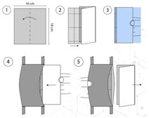 5 kusů - Nanorespirátor SPURTEX® V100 FFP2 NR
