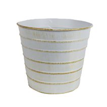 Květináč plechový K3418/3 - dia 16 × 14 cm