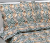 Saténové prodloužené povlečení LUXURY COLLECTION 140x220, 70x90cm smetanové