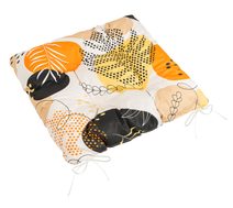 Sedák Adéla prošívaný Oranžová 41/233 40x40 cm