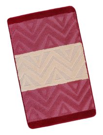 BANY 60x100 cm - 60x100 cm Chevron burgundy
