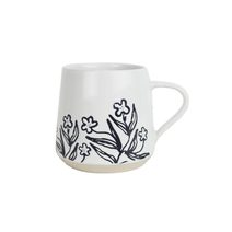 Hrnek kvítí X8139 - D7.5xH9.2xBD7.5cm