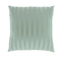 Povlak na polštář saténový s proužkem OLIVOVÝ