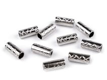 Kovová koncovka na šňůru Ø4 mm / ozdoba 10 ks