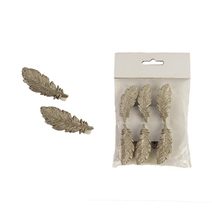 Pírko klip, 6ks X3502-29 - 2 x 5,5 x 2 cm