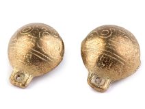 Rolničky mosazné s krásným zvukem 28x33 mm 1 kus