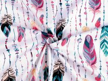 Bavlněná látka pírka