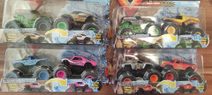 SPIN MASTER Auta teréní Monster Jam set 2ks velká kola 1:64 různé druhy kov