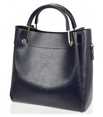 TESSRA Velká tmavě šedá crossbody dámská kabelka D5580