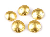 Kovový knoflík jemně tepaný velikost 24"; 30"; 38" 5 ks