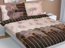 Povlečení bavlna na dvoudeku - 1x 200x220, 2ks 70x90 cm (200 cm šířka x 220 cm délka prodloužená) tyrkysová mandala