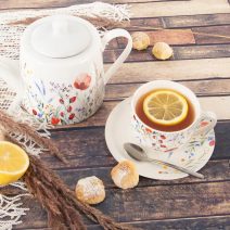 Hrnek porcelánový TEČKA 350 ml
