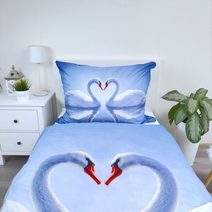 Povlečení Jednorožec White 140/200, 70/90