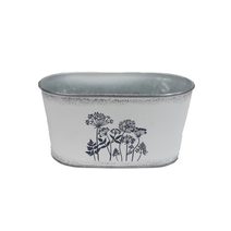 Květináč plechový K3588/1 - 20 × 12 × 10 cm