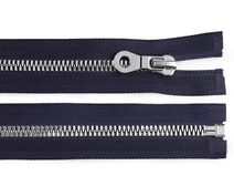 Kostěný zip šíře 8 mm délka 60 cm