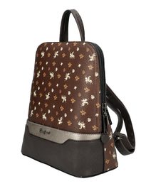 David Jones Koňakově hnědý dámský elegantní batůžek