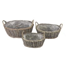 Obal s plastem, sada 3 kusů P1366 - 23x18x10cm,28x21x12cm