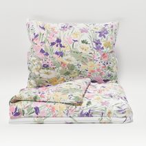 Francouzské prodloužené bavlněné povlečení PROVENCE COLLECTION 240x220, 70x90cm LEVANDULE fialová