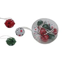 Rolnička k zavěšení, 12 ks K3811 - 2,5 cm