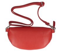 Kožená hnědá dámská kabelka do ruky Florencie