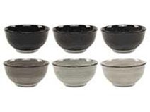 Keramická miska, 6 ks 371508 - dia 12×6 cm