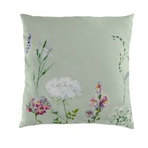 Povlak na polštář hladká bavlna DELUX BOTANICA zelená