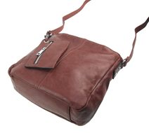 TESSRA Velká tmavě šedá crossbody dámská kabelka D5580