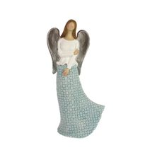 Dekorace anděl X3434-13 - 9,5 x 5,5 x 18,5 cm