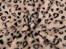 Kožešina zvířecí vzor METRÁŽ