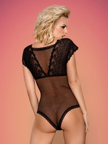 Koketné body B131 teddy XL/XXL - Obsessive