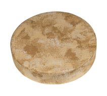 Sedák KULATÝ - průměr 40 cm Hadí kůže hnědá