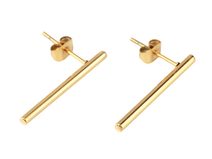 Náušnice tyčinky z nerezové oceli