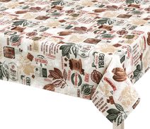 Ubrus ADÉLA - 100x100 cm Kočička žlutá