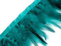 Prýmek - kohoutí peří šíře 12 cm METRÁŽ