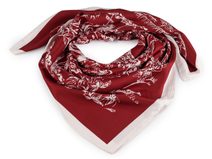 Saténový šátek 90x90 cm