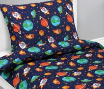 Zásuvka bílá s látkou střední P1374/S