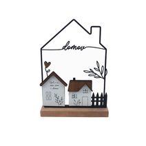 Dekorace domov K4698 - 16.50×5×22 cm