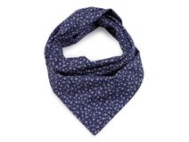 Bavlněný šátek s drobnými květy 70x70 cm